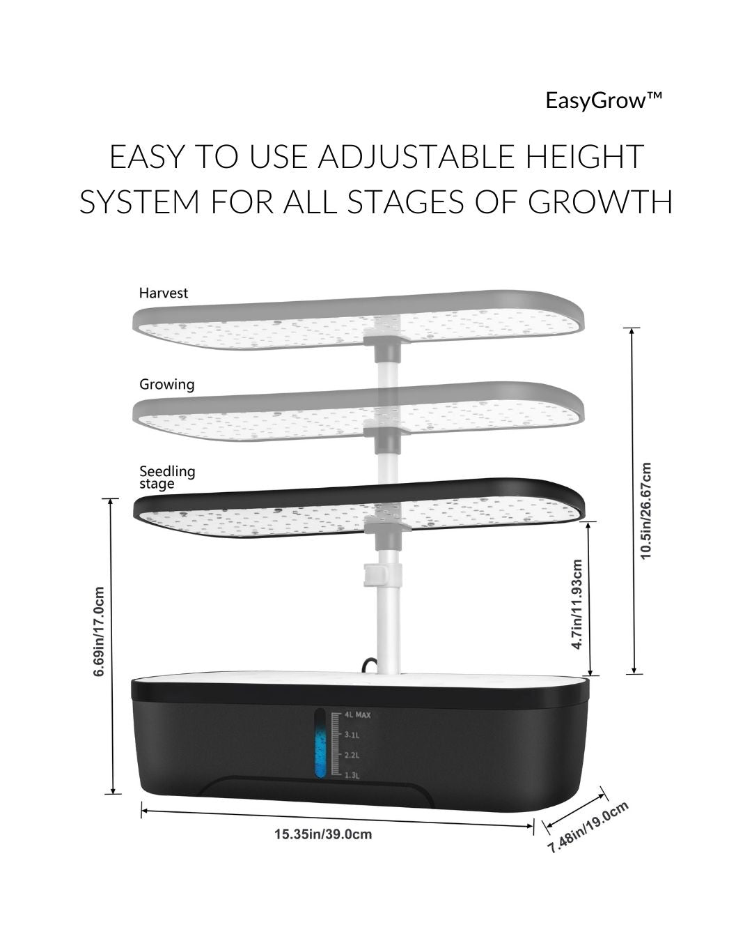 EasyGrow™ - 12 Pod System (Free Starter Kit Gift Included)