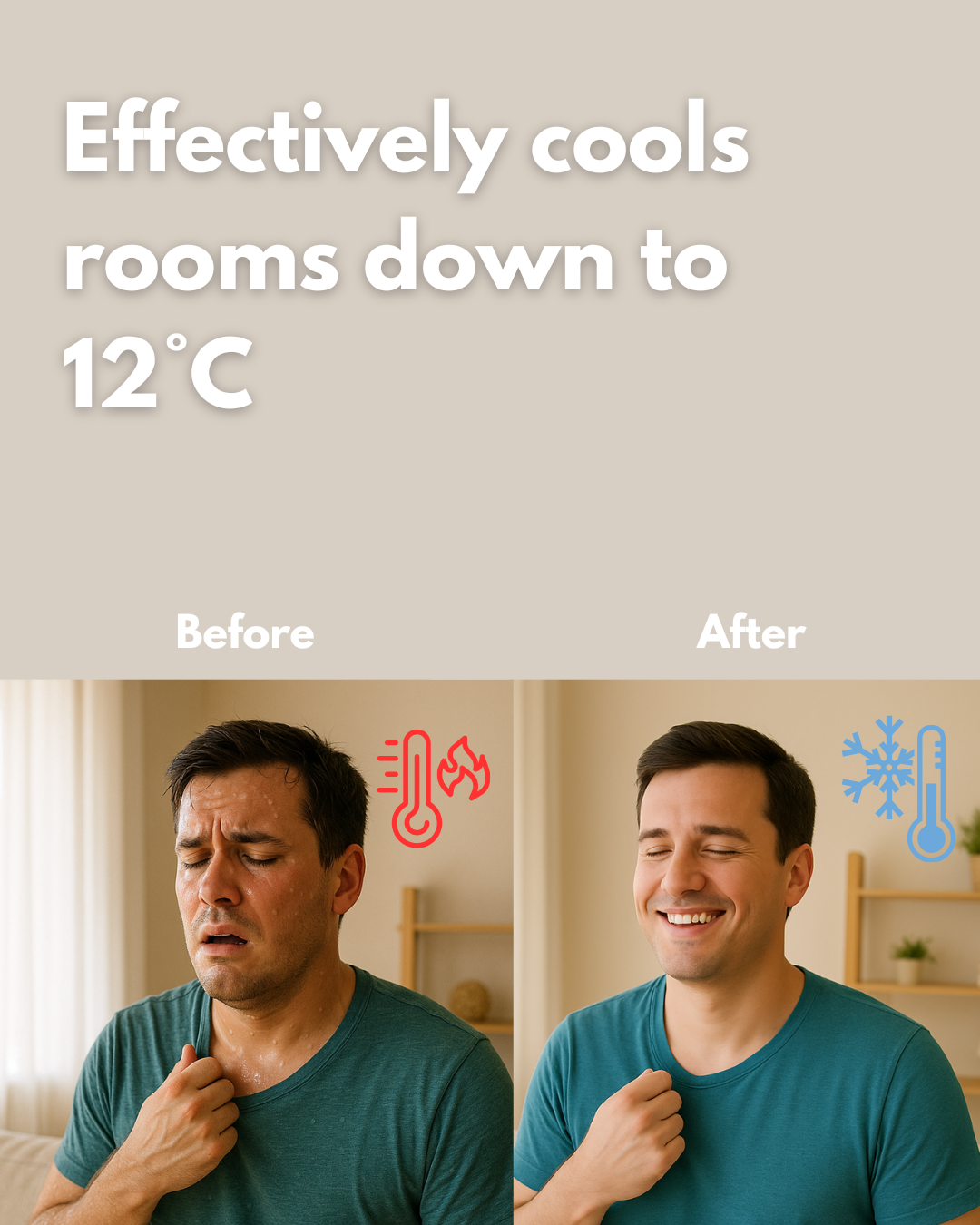 Venti Haus AC Mini™ - Keep Cool Anywhere Bundle (Free Viral Hand Held Fan at checkout)