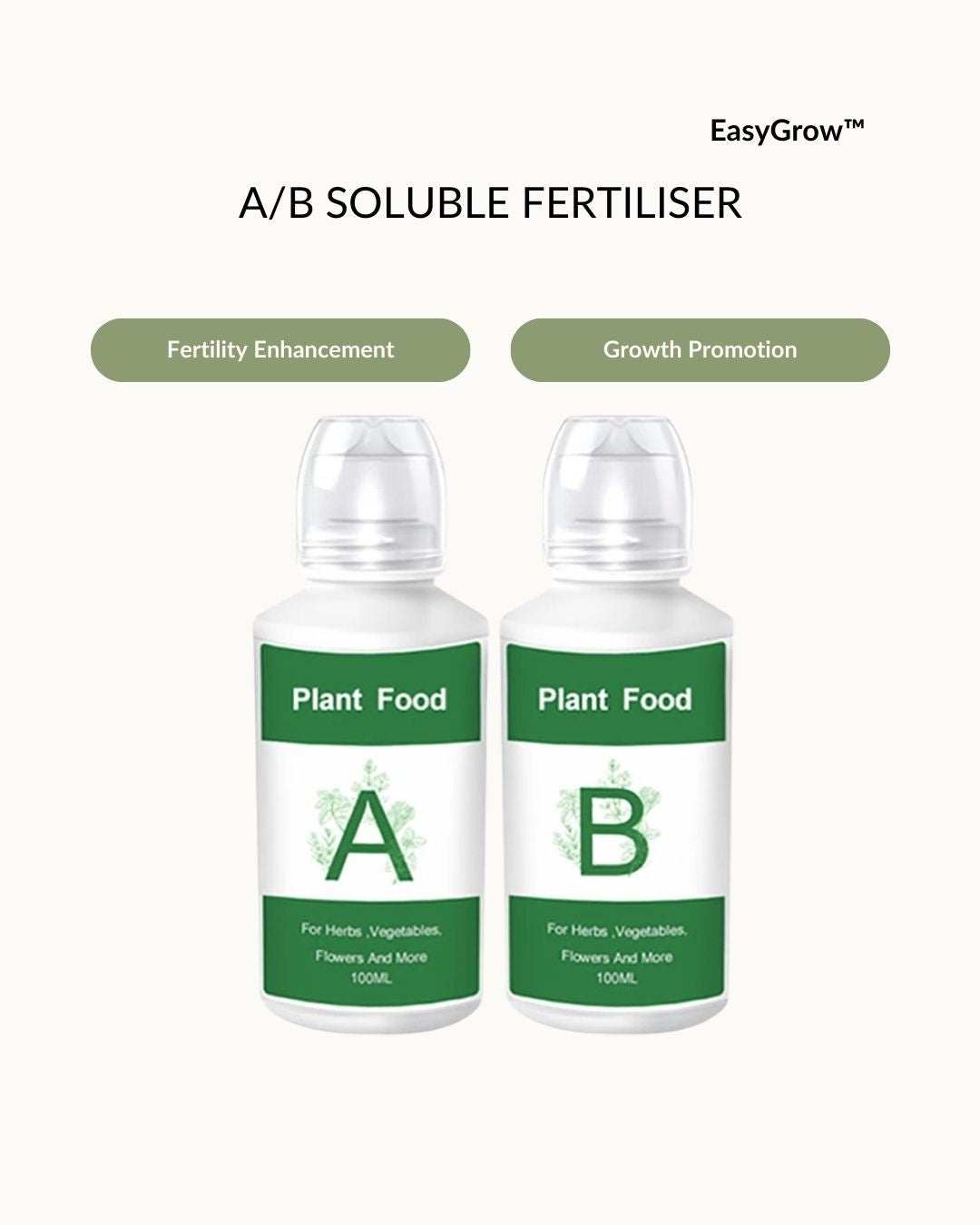 Nutrient Liquid A and B Fertilizer